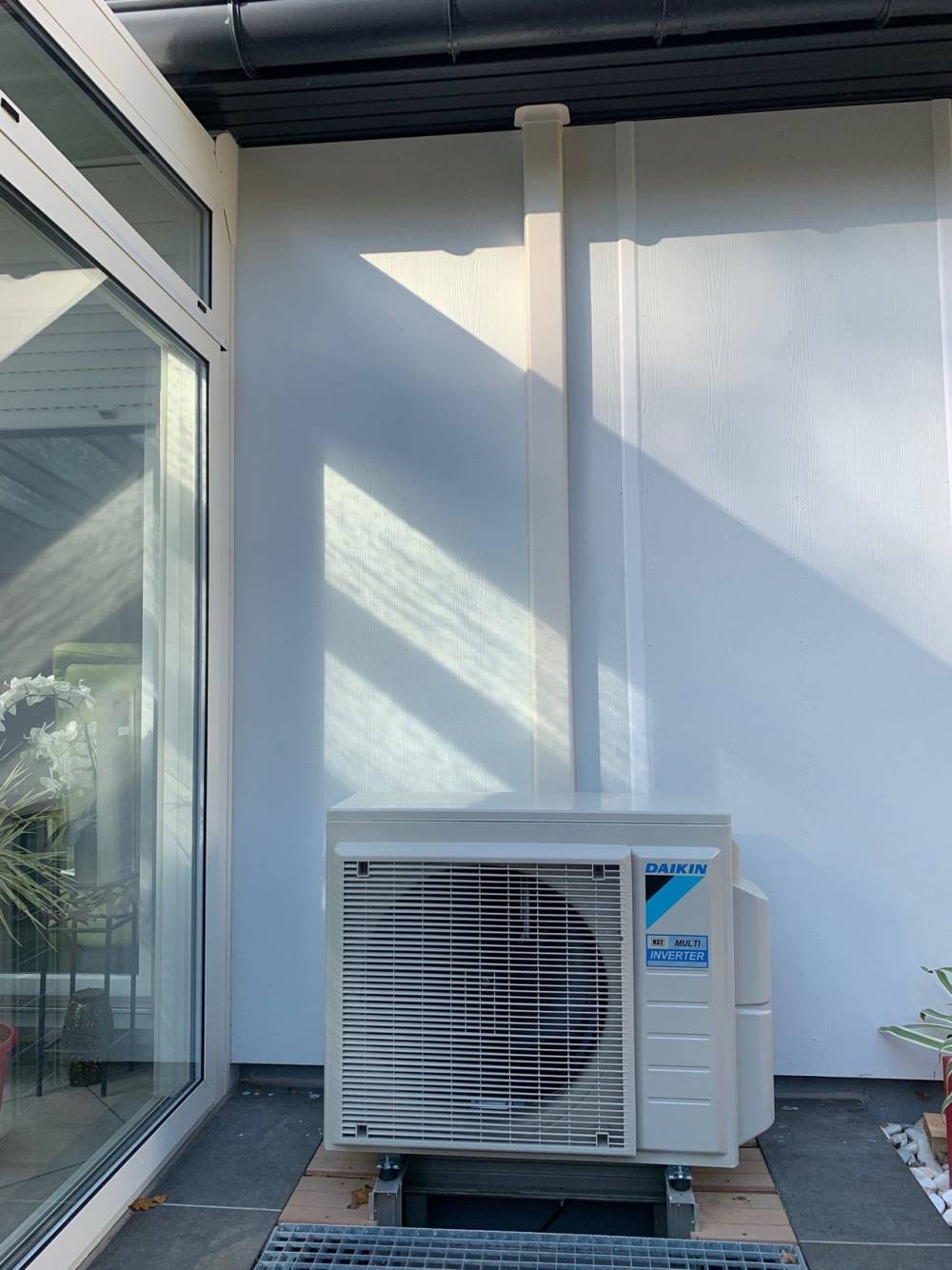 pose de climatiseur daikin pour maison